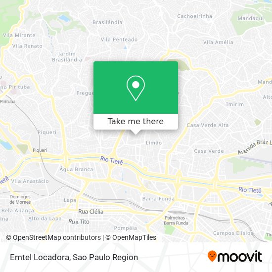 Emtel Locadora map