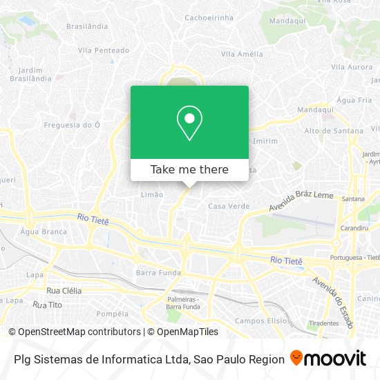 Mapa Plg Sistemas de Informatica Ltda