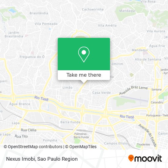 Nexus Imobi map