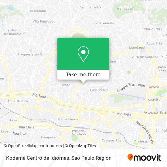 Kodama Centro de Idiomas map