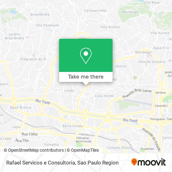 Mapa Rafael Servicos e Consultoria