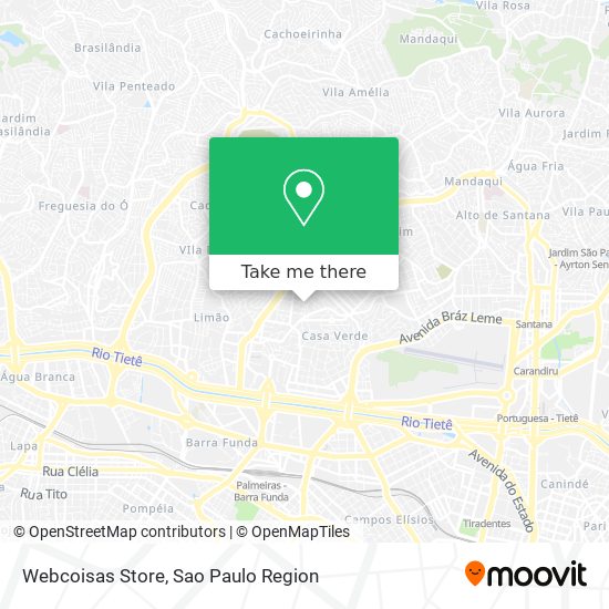 Webcoisas Store map