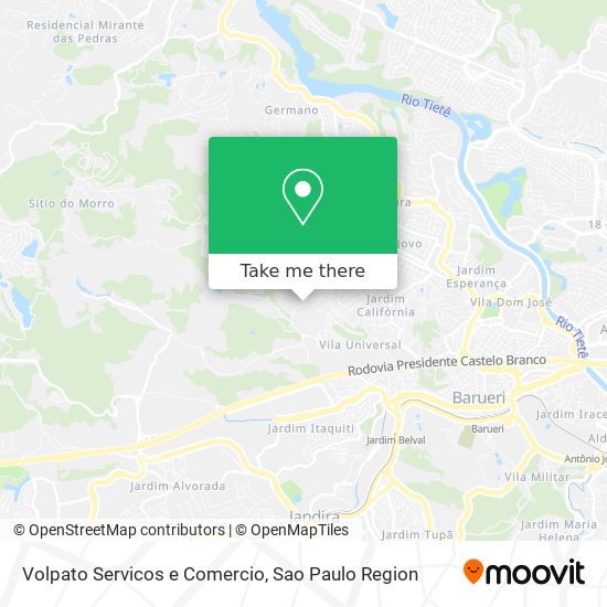 Volpato Servicos e Comercio map