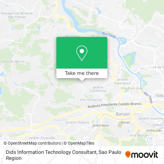 Dids Information Technology Consultant map