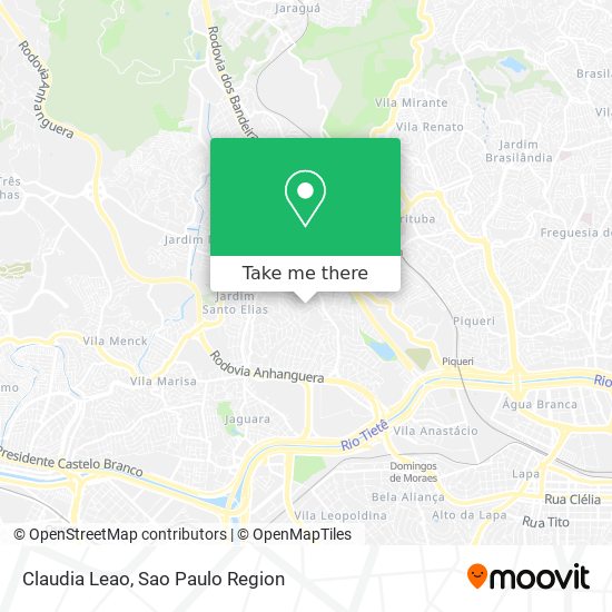 Claudia Leao map