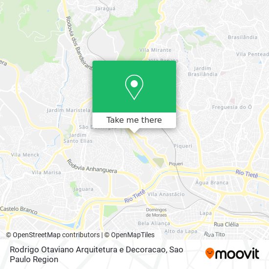 Rodrigo Otaviano Arquitetura e Decoracao map