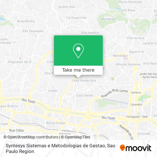 Syntesys Sistemas e Metodologias de Gestao map