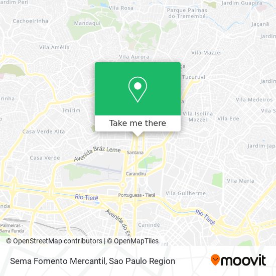 Sema Fomento Mercantil map