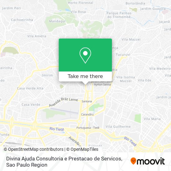 Divina Ajuda Consultoria e Prestacao de Servicos map