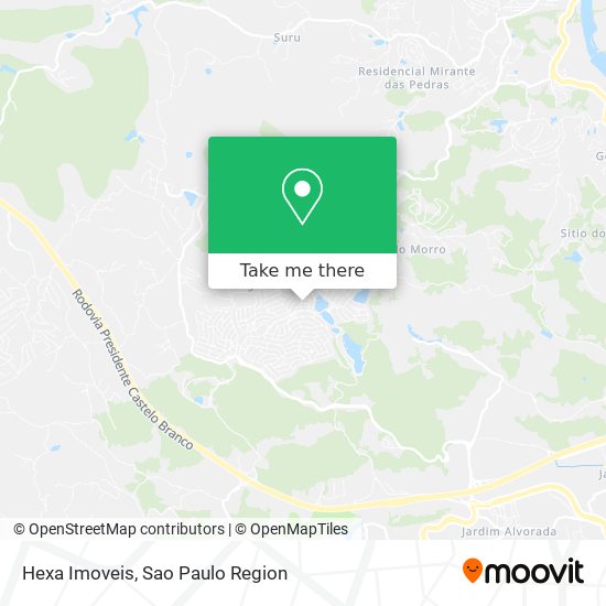 Hexa Imoveis map