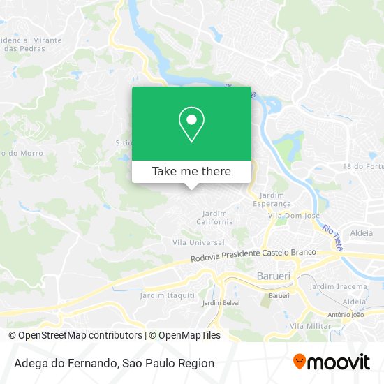 Adega do Fernando map