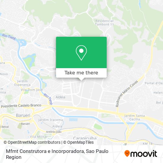 Mfmt Construtora e Incorporadora map