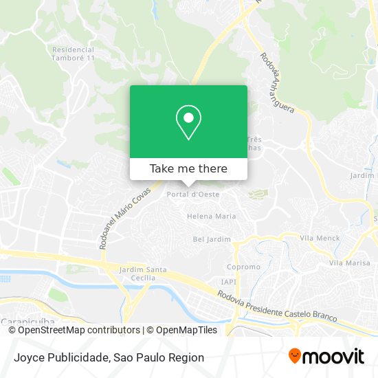 Joyce Publicidade map