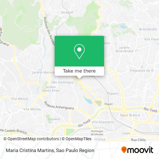 Maria Cristina Martins map