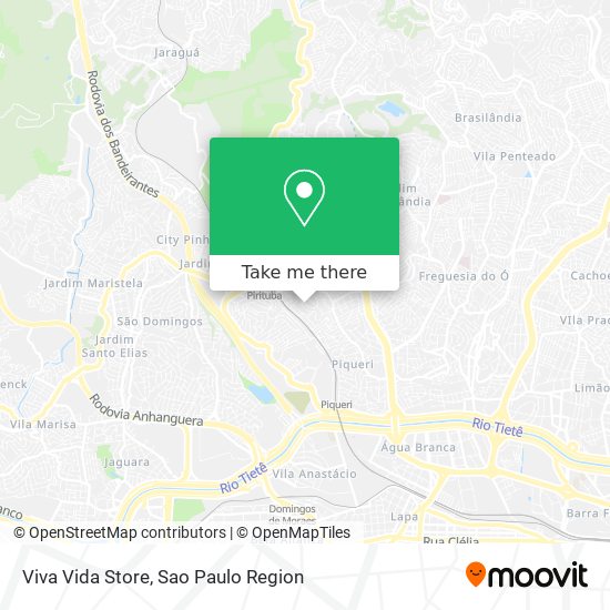 Viva Vida Store map