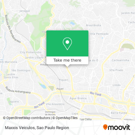 Maxxis Veiculos map