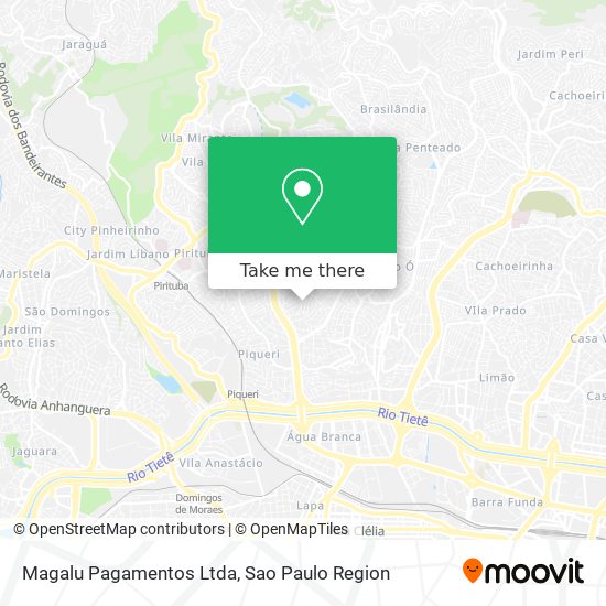 Magalu Pagamentos Ltda map