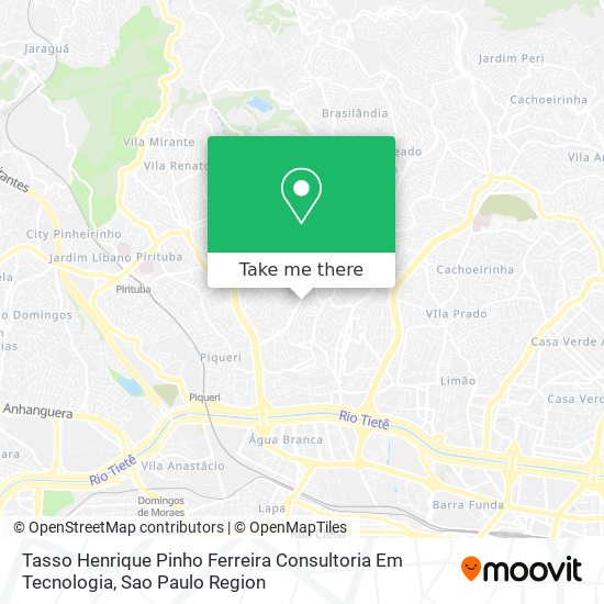 Tasso Henrique Pinho Ferreira Consultoria Em Tecnologia map