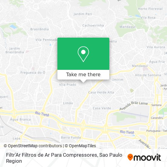 Mapa Filtr'Ar Filtros de Ar Para Compressores