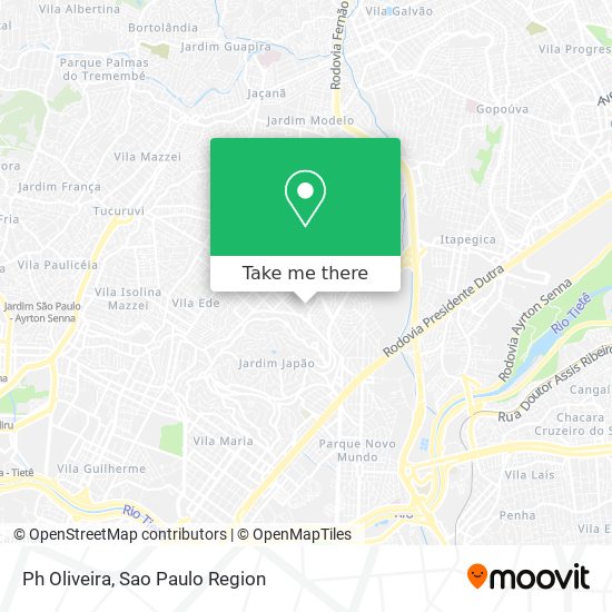 Ph Oliveira map