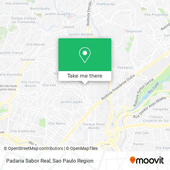 Padaria Sabor Real map