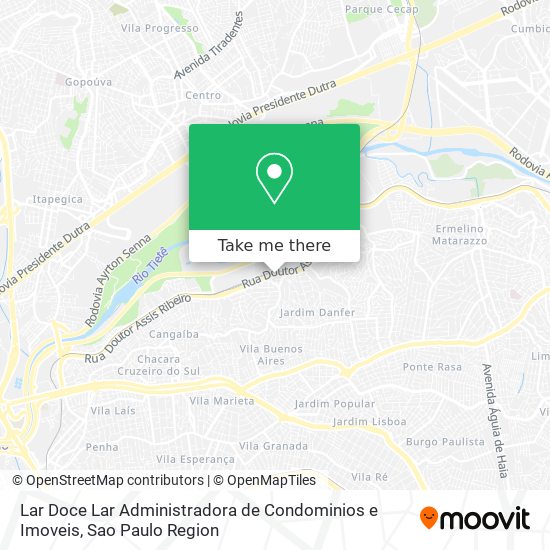 Lar Doce Lar Administradora de Condominios e Imoveis map