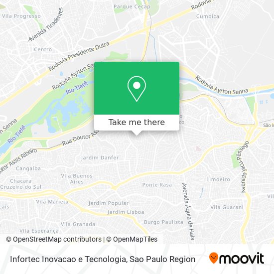 Infortec Inovacao e Tecnologia map