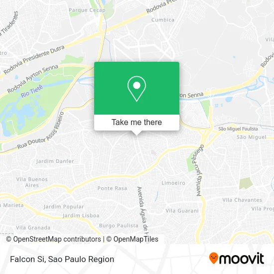 Falcon Si map