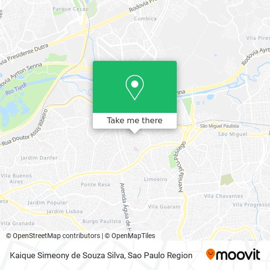 Mapa Kaique Simeony de Souza Silva