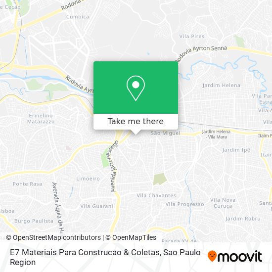 E7 Materiais Para Construcao & Coletas map