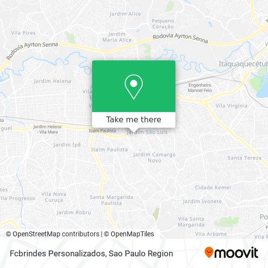 Fcbrindes Personalizados map