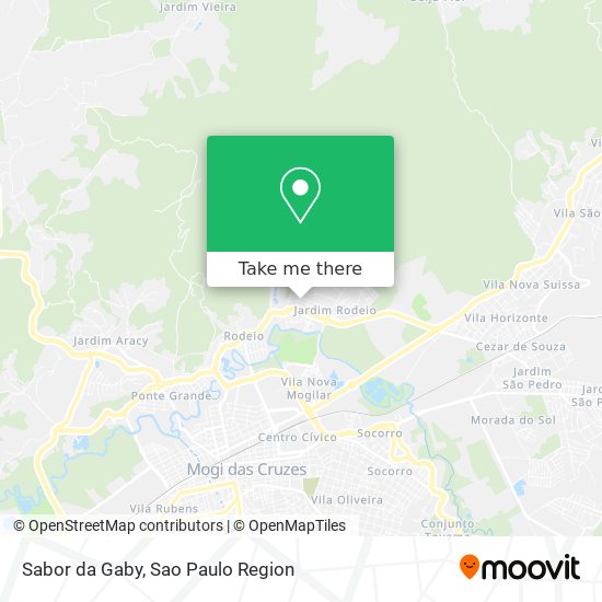 Sabor da Gaby map