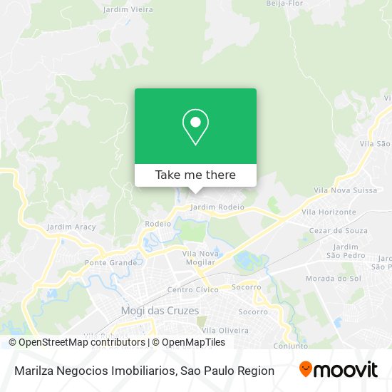 Mapa Marilza Negocios Imobiliarios