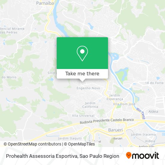 Prohealth Assessoria Esportiva map