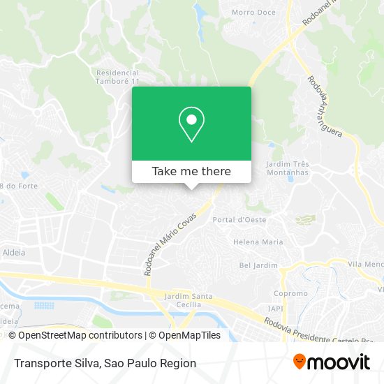 Transporte Silva map