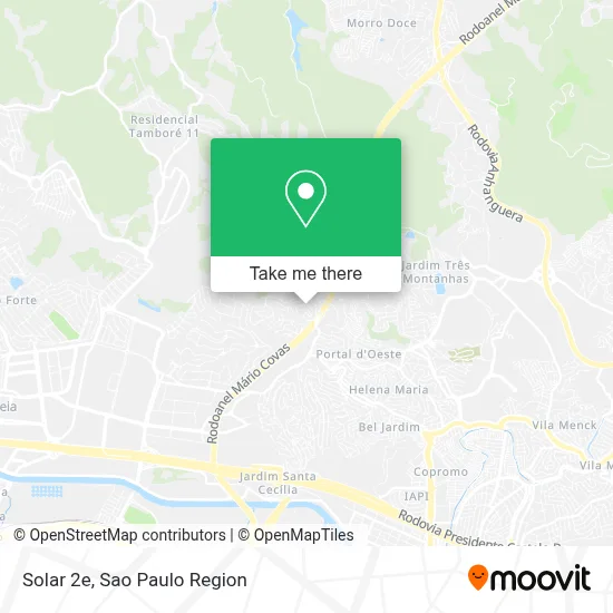 Solar 2e map