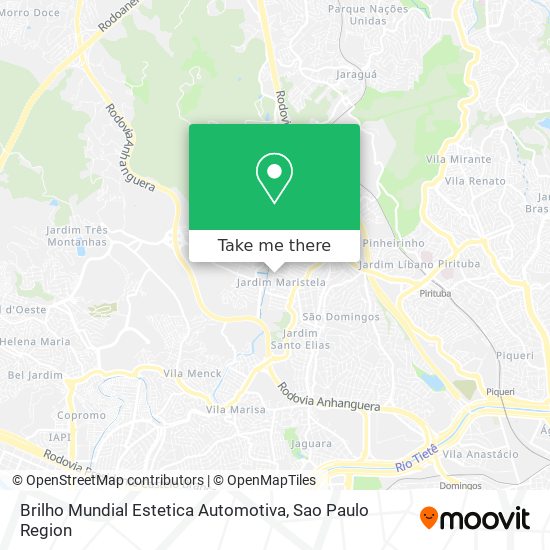 Brilho Mundial Estetica Automotiva map