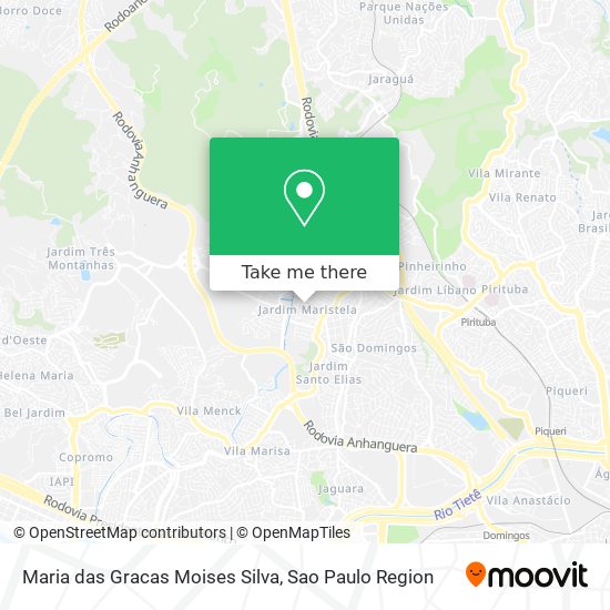 Maria das Gracas Moises Silva map