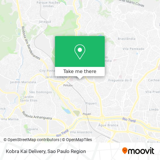 Mapa Kobra Kai Delivery