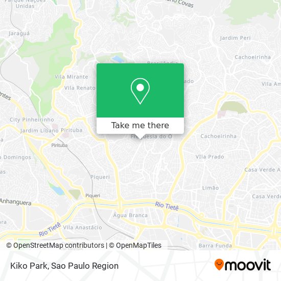 Mapa Kiko Park