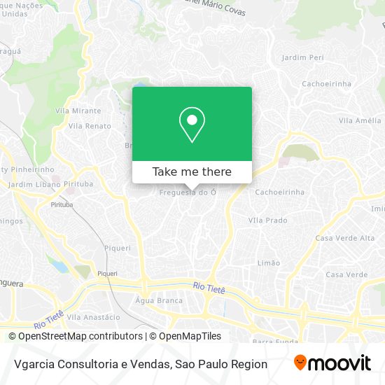 Mapa Vgarcia Consultoria e Vendas