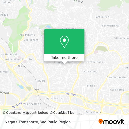 Nagata Transporte map