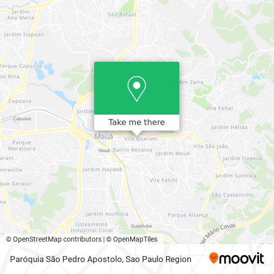 Paróquia São Pedro Apostolo map