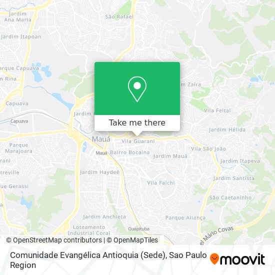 Comunidade Evangélica Antioquia (Sede) map