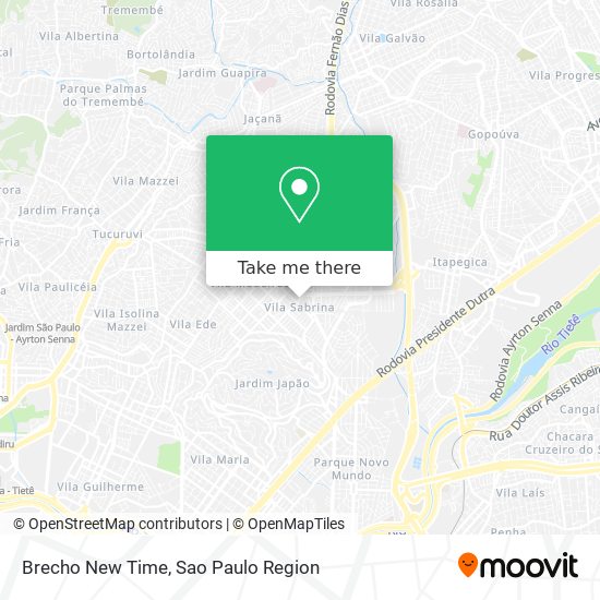 Brecho New Time map