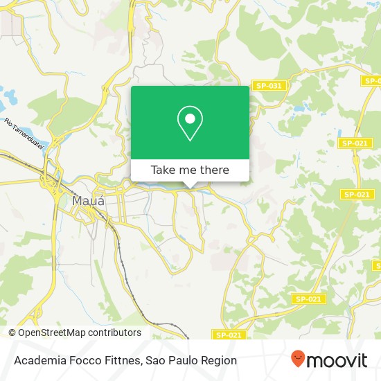 Academia Focco Fittnes map