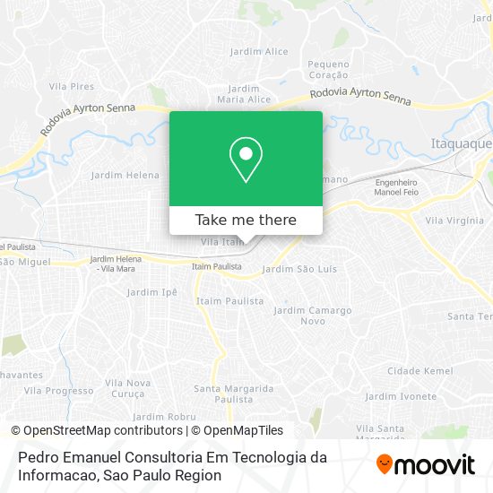 Pedro Emanuel Consultoria Em Tecnologia da Informacao map