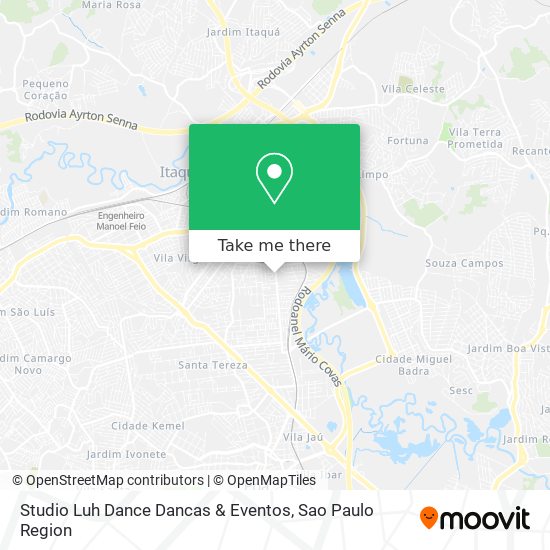 Studio Luh Dance Dancas & Eventos map