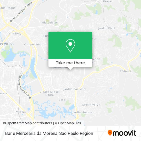 Bar e Mercearia da Morena map