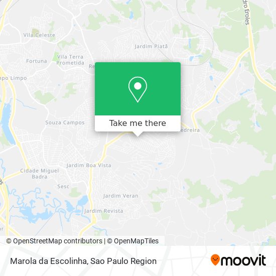 Mapa Marola da Escolinha